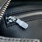 DOPP KIT 28 IN BLACK DAMIER GRAPHITE CANVAS
