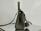 RODEO MINI BAG 22 IN KHAKI GREEN SMOOTH CALFSKIN SILVER HARDWARE