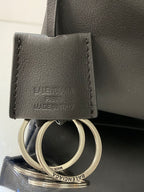 RODEO MINI BAG 22 IN GREY SMOOTH CALFSKIN SILVER HARDWARE