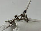 RODEO MINI BAG 22 IN WHITE SMOOTH CALFSKIN SILVER HARDWARE