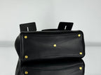 BEL AIR CARRY ALL BAG 29 IN BLACK NAPPA LAMBSKIN GOLD HARDWARE