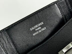 BEL AIR CARRY ALL BAG 29 IN BLACK NAPPA LAMBSKIN SILVER HARDWARE