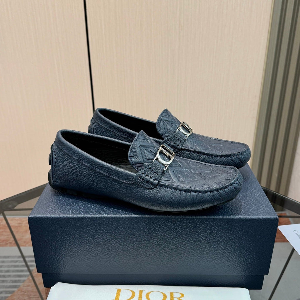 CD Odéon Loafer Blue Calfskin 638583