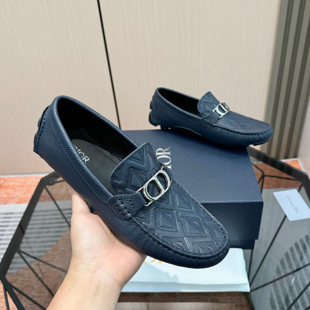 CD Odéon Loafer Blue Calfskin 638583