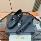 CD Odéon Loafer Blue Calfskin 638583