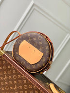 Louis Boite Chapeau Souple MM Brown Monogram