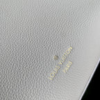 LV Lock&Go Bag White Gold Cowhide 240848