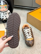 LV ButterSoft Sneaker Brown Monogram Leather 625403