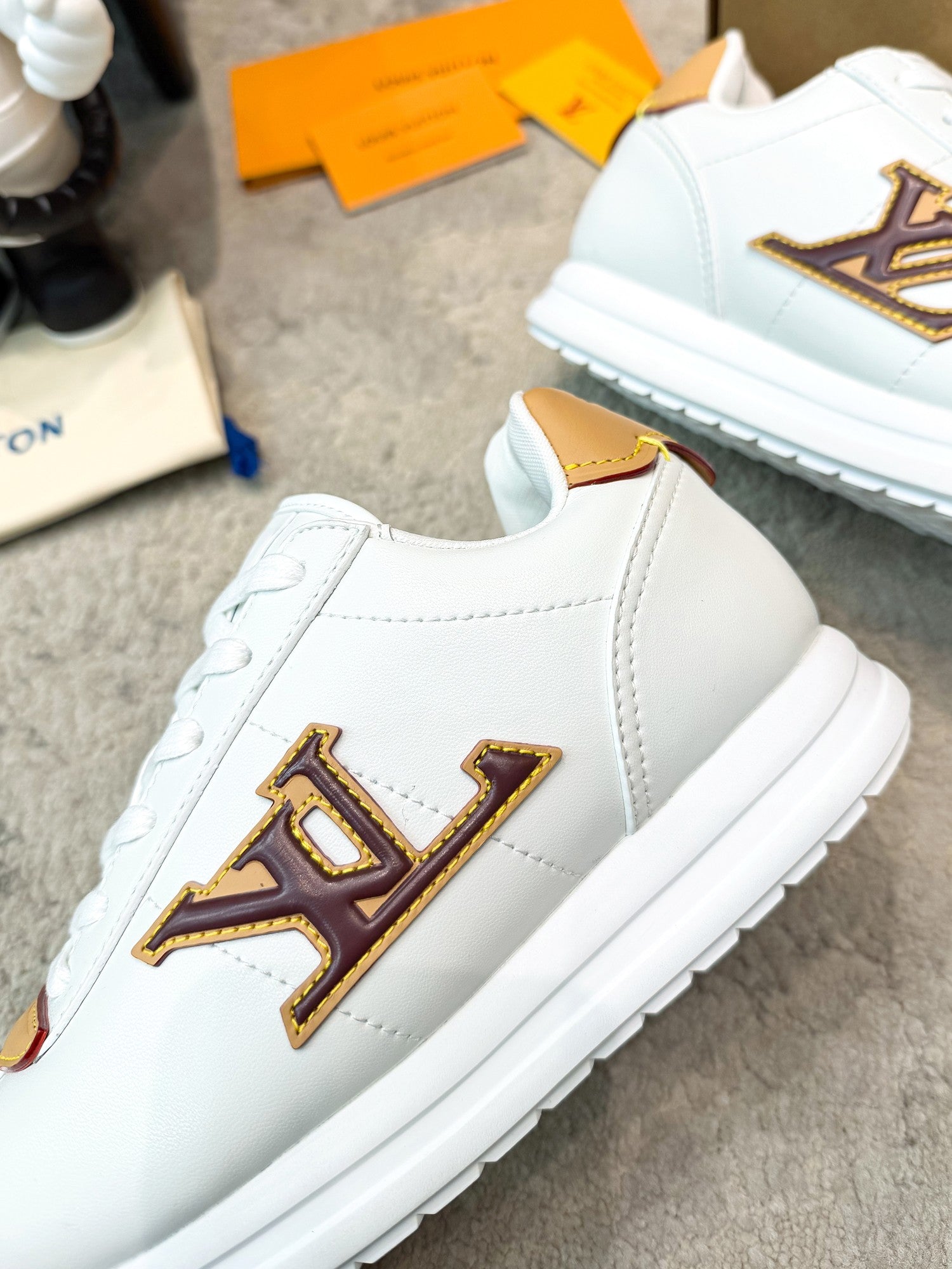 LV ButterSoft Sneaker White Beige Leather 625417