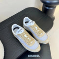 CC 26s Platform Sneakers Ivory Light Beige Sheepskin 627227