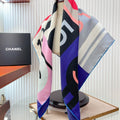 CC Square Scarf 90 CM In Colorful Silk Twill 177652