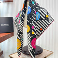 CC Square Scarf 90 CM In Colorful Silk Twill 335850