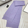 CC Scarf 180 CM In Light Purple Wool 398267