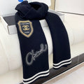 CC Scarf 180 CM In Black Cashmere 405081