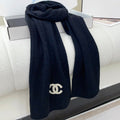 CC Scarf 180 CM In Black Wool 413761