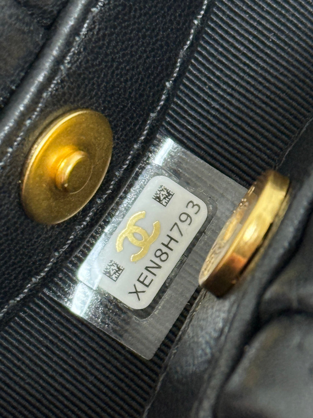 Chanel 26 Tortoiseshell Mini Bag 16 Black Lambskin