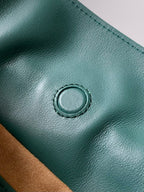 Loewe 2025 Flamenco Lucky Bag Forest Green Nappa Calfskin