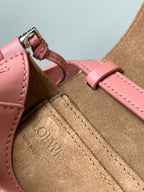 Loewe Mini Gate Dual Bag Light Pink Calfskin