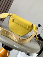 Loewe Mini Gate Dual Bag Yellow Calfskin