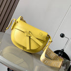 Loewe Mini Gate Dual Bag Yellow Calfskin