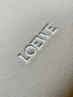 Loewe Hammock Bag 15 cm White Calfskin