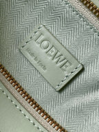 Loewe Puzzle Bag 24cm Light Mint Green Soft Nappa Calfskin