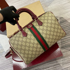 GG Ophidia Bag 31cm Canvas leather 339618