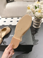 CC Slingback Cream Sheepskin 237516