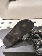 CC 25 Dad Sandal Mules Black Patent Leather 237585