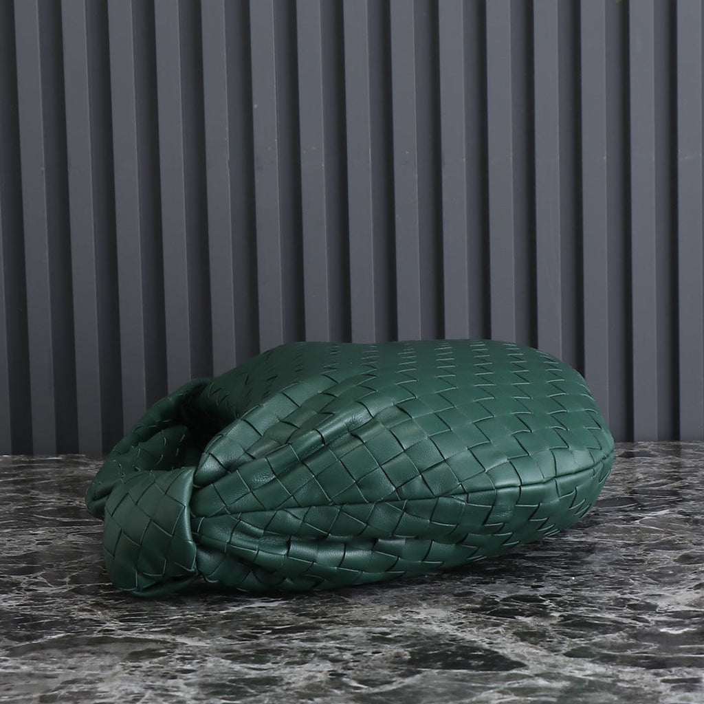 small jodie 48 dark green lambskin