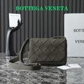 BV 25S DIAGO SHOULDER BAG 25.5 IN VERY DEEP OLIVE GRAIN COWHIDE