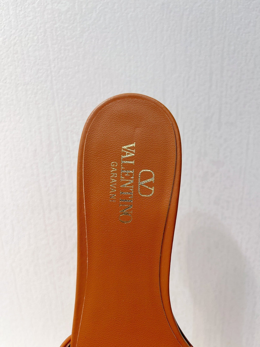 VT Moon Slides in Leather Brown Cowhide 292861