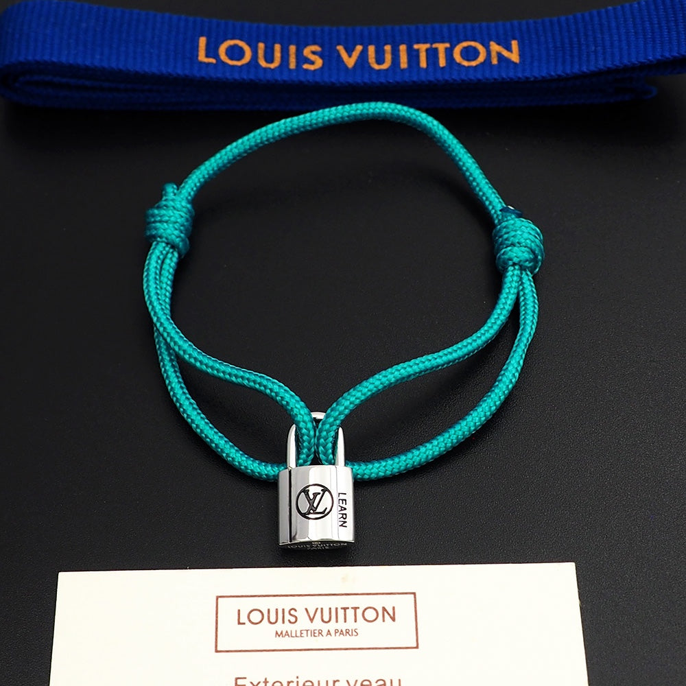 Silver Lockit Bracelet Cloud Blue