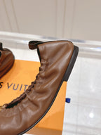 LV 25PF Nolita Flat Ballerina Brown Sheepskin 480515