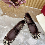 Ballerina In Toile Iconographe 20mm In Beige Mix Black Cotton Canvas And Lambskin 102834