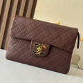 CC 2025 Backpack 30cm Brown Gold Backpack Sheepskin 298104