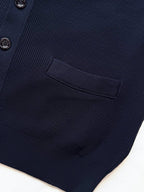 GG 25 Cardigan Black Cotton 0008