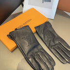 GLOVES IN BLACK LAMBSKIN 432714