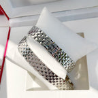 Panthere 22mm Silver Double Chain 44cm