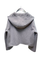 Fendi 25 Short Coat Grey Draper 0005