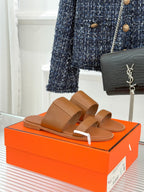HM 26WF Monica Sandal Brown Sheepskin 642855