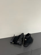 CC 25ss Martin Snow Boots Black Cowhide & Lambswool 417821