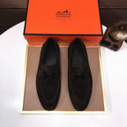 HM PARIS LOAFER PECAN SUEDE
