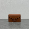 Celine WOC Triomphe Brown Cowhide