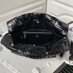 24C CC Hobo 22 bag 45cm Black Lambskin