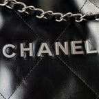 24C CC Hobo 22 bag 45cm Black Lambskin