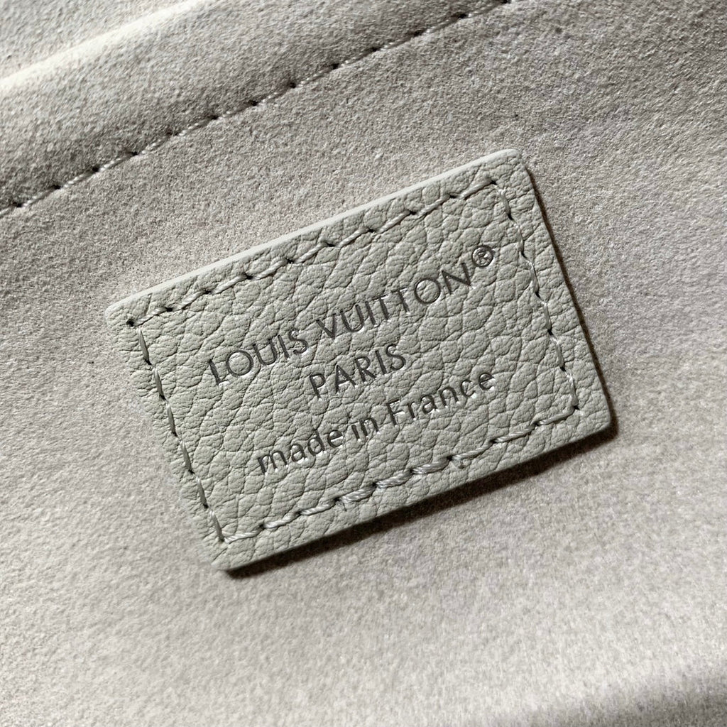 LV Speedy Bandouliere 20 Brume Gray Monogram Empreinte Leather 205495