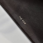 The Row Margaux 15 38cm Tote Bag In Calfskin