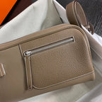 BOSTON NOUVEAU ON BOBY 29 SHOULDER BAG IN COFFEE BROWN CALFSKIN
