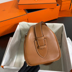 BOSTON NOUVEAU ON BOBY 29 SHOULDER BAG IN BRONZE BROWN CALFSKIN